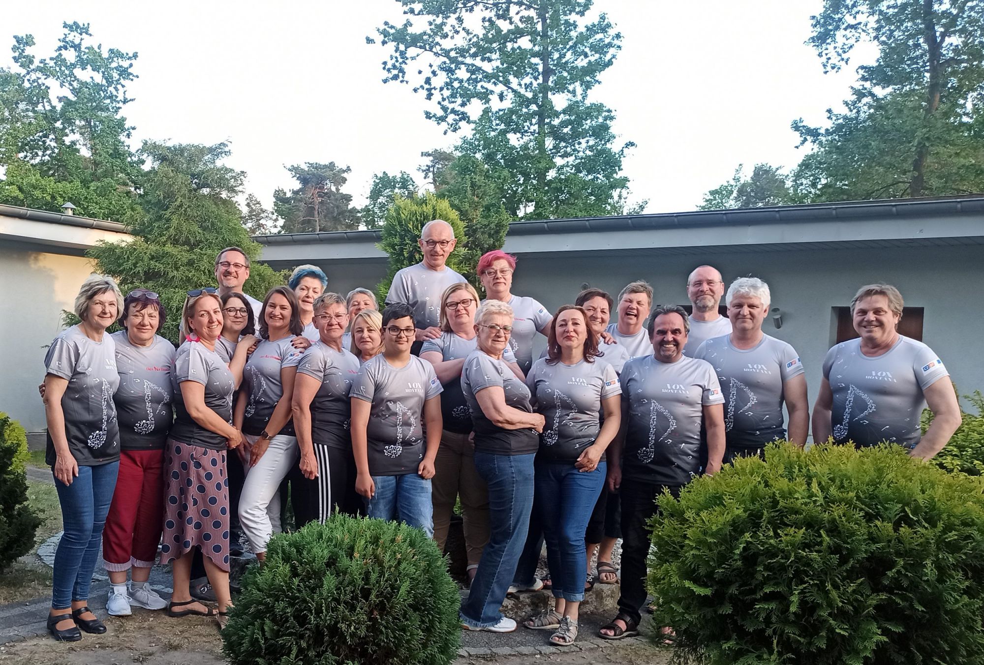 Na zdjęciu warsztaty chr&oacute;r&oacute; polsko-czeskie.